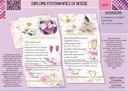 BIGLIETTI MATRIMONIO NO3347