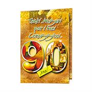 BIGLIETTI COMPLEANNO 90 NU2601