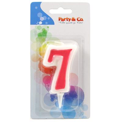 CANDELE BORDO ROSA N 7