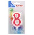 CANDELE BORDO ROSA N 8
