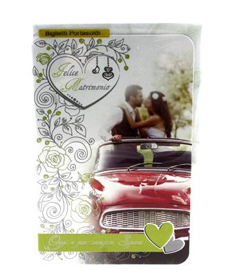 BIGLIETTI MATRIMONIO P/SOLDI NO4433