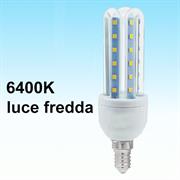 LAMPADINA LED 7W 6400K U E14 FREDDA