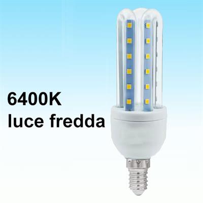 LAMPADINA LED 7W 6400K U E14 FREDDA