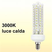 LAMPADINA LED 12W 3000K U E14 CALDA