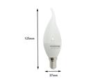 LAMPADINA LED 6W  6400K E14 C37L LUCE FREDDA