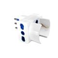 ADATTATORE TRIPLO  SCHUKO 10A