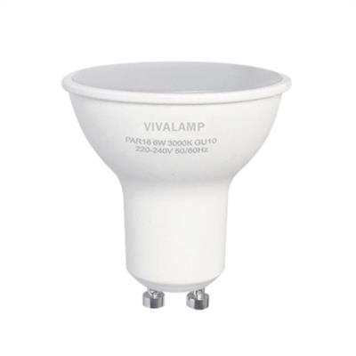 LAMPADINA LED GU10 8W 6400K OPACO