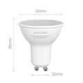 LAMPADINA LED GU10 8W 6400K OPACO