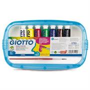 TEMPERA GIOTTO TUBO 4 12ML 7 COLORI 303100