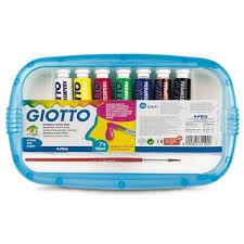 TEMPERA GIOTTO TUBO 4 12ML 7 COLORI 303100