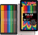 STABILO PEN 68 PZ.10 COLORI 6810-6