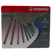STABILO PEN 68 PZ.20 COLORI 6820-6