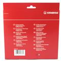 STABILO TRIO MAXI 18 PASTELLI JUMBO TRIANGOLARE + TEMPER