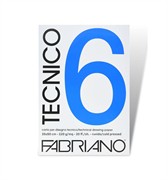 BLOCCO FABRIANO TECNICO 6 35X50 FF.20 GR.220 09703550