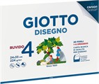 ALBUM GIOTTO 4 RUVIDO 24X33 FF.24 GR.224