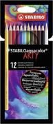 STABILO Aquacolor ARTY Line 12 colori 1612/1-20 matite acquerellabili