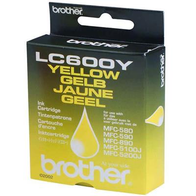 CARTUCCE BROTHER LC-600Y GIALLE