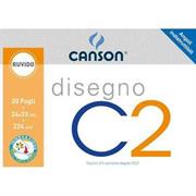 BLOCCO CANSON C2 24X33 20FF LISCIO GR.120 100500447
