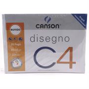 BLOCCO CANSON C4 24X33 20FF RUVIDI GR.200 100500449