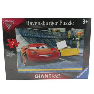 Cars Puzzle 24 pz Giant, cm 70x50   055173