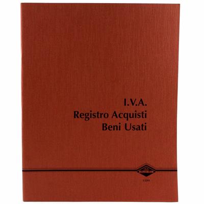 REGISTRO IVA ACQUISTI BENI USATI 13591